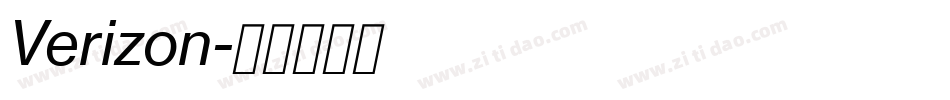 Verizon字体转换 Verizon字体转换