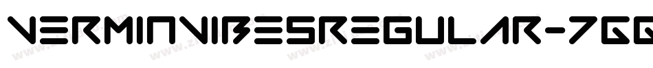 VerminVibesRegular-7GGK字体转换