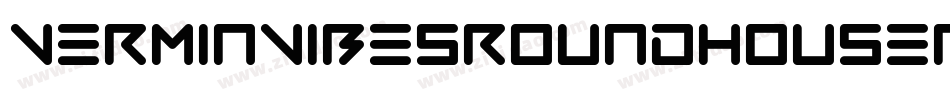 VerminVibesRoundhouseRegular-7D1P字体转换