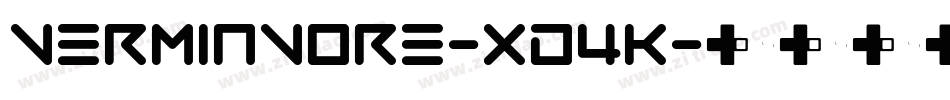 VerminVore-xd4K字体转换