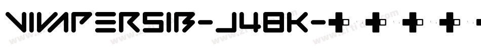 VivaPersib-J48K字体转换