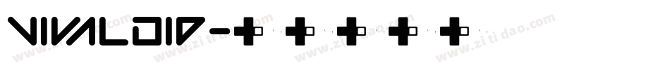 VivaldiD字体转换