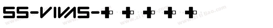 ss-vivas字体转换