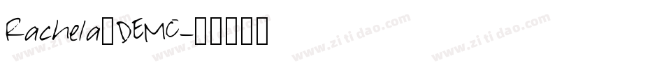 Rachela_DEMO字体转换