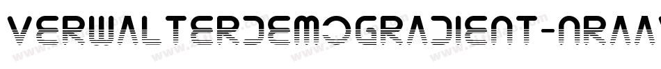 VerwalterDemoGradient-nRAaV字体转换
