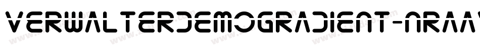VerwalterDemoGradient-nRAaV字体转换