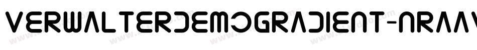 VerwalterDemoGradient-nRAaV字体转换