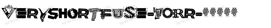 VeryShortFuse-PORr字体转换