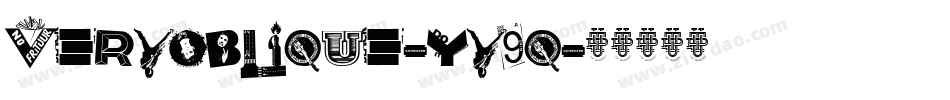 Veryoblique-Yy9q字体转换