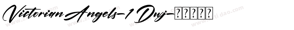 VictorianAngels-1Dwj字体转换