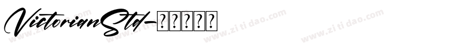 VictorianStd字体转换