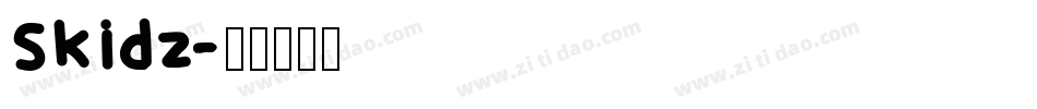 Skidz字体转换