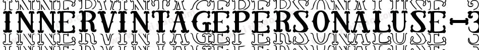 InnerVintagePersonalUse-3zwyp字体转换