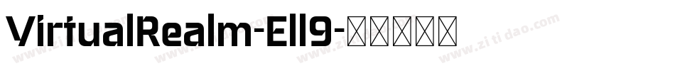 VirtualRealm-Ell9字体转换