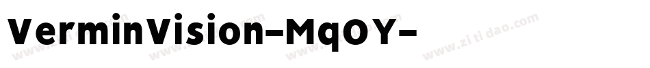 VerminVision-MqOY字体转换