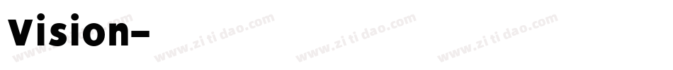 Vision字体转换
