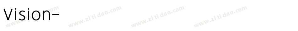 Vision字体转换