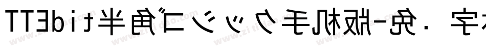 TTEdit半角ゴシック手机版字体转换