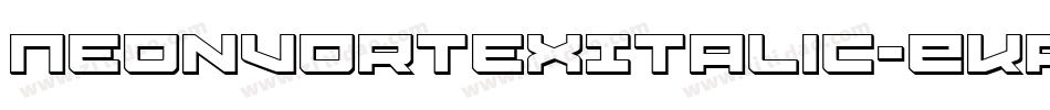 NeonVortexItalic-EKaW字体转换
