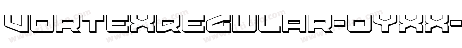 VortexRegular-oyXx字体转换