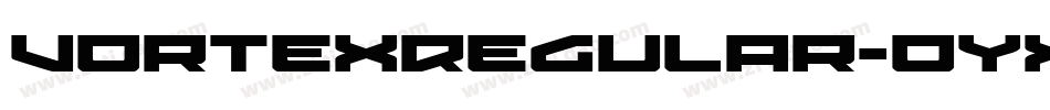 VortexRegular-oyXx字体转换