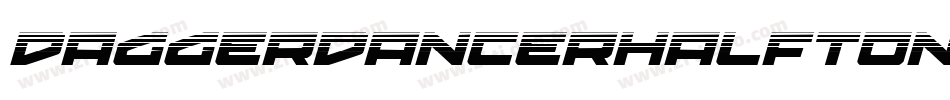 DaggerDancerHalftoneItalic-owM50字体转换