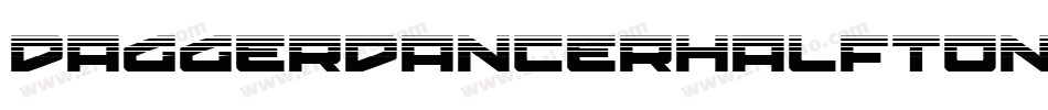 DaggerDancerHalftoneItalic-owM50字体转换