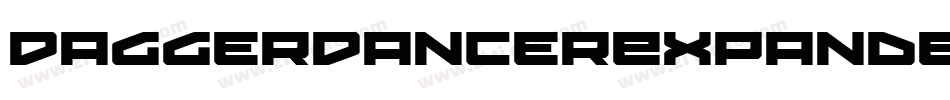 DaggerDancerExpanded-vmgVA字体转换