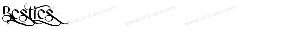 Besties字体转换