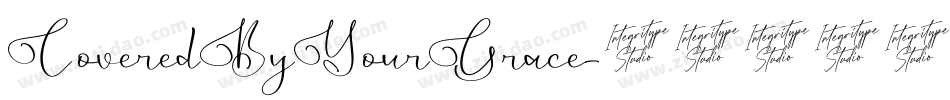 CoveredByYourGrace字体转换