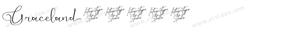 Graceland字体转换