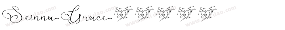 Seinna-Grace字体转换
