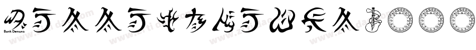 Bassackwards字体转换