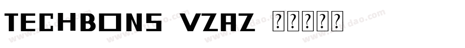 Techbons-VzAZ字体转换