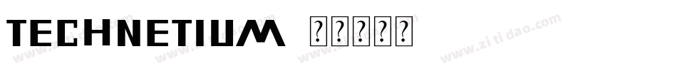 Technetium字体转换
