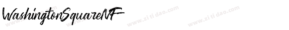 WashingtonSquareNF字体转换