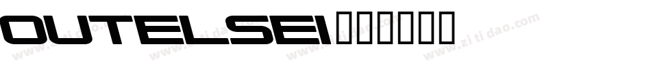 OUTELSEI字体转换