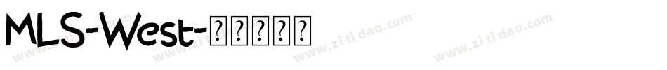 MLS-West字体转换