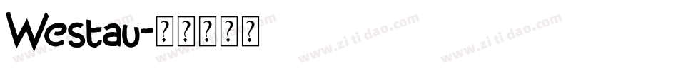 Westau字体转换