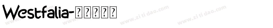 Westfalia字体转换