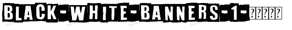 Black-White-Banners-1字体转换