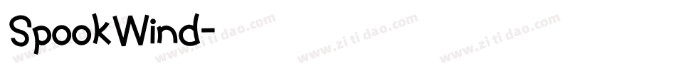 SpookWind字体转换