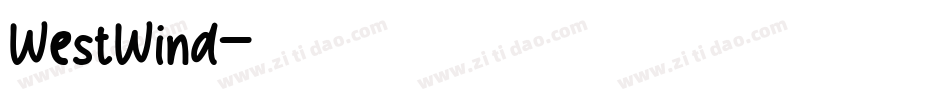 WestWind字体转换