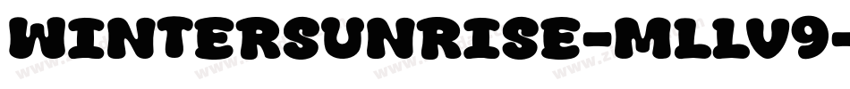 WinterSunrise-mLlV9字体转换