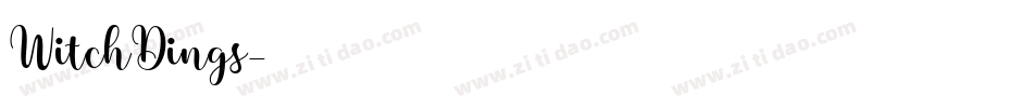 WitchDings字体转换