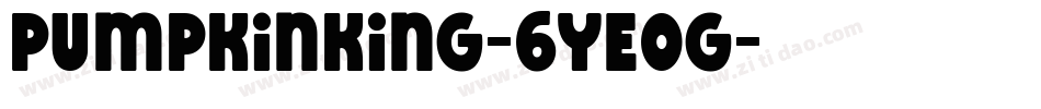 PumpkinKing-6Ye0g字体转换