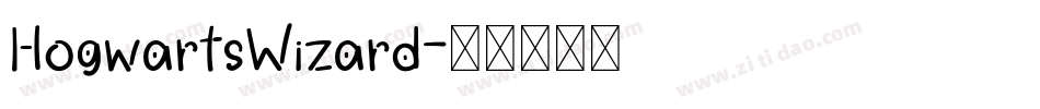 HogwartsWizard字体转换