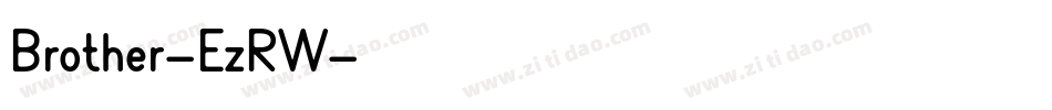 Brother-EzRW字体转换
