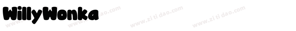 WillyWonka字体转换
