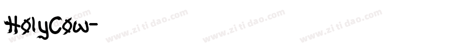 HolyCow字体转换